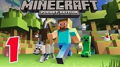 Minecraft PE - Survival Mode - Gameplay Part #1 - Let's Play Video Game Commentary - MCPE