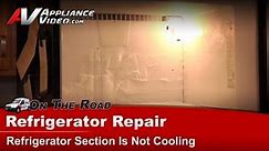 Frigidaire Refrigerator Repair - Not Cooling - Defrost Termination