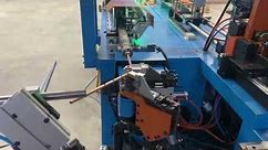 CNC copper tube bending machine integrated with straightening cutting and end forming