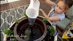 DIY planter fountain | Simple.Honest.Design