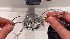 Clever way to clean your glasses without streaks or scratches