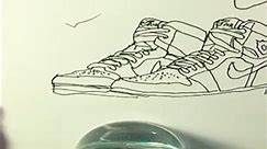 Drawing Jordan’s PT. 1 #jordan #shoes #drawing #posca #part1 #music