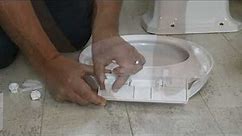 How To Fit A Soft Close Easy Fit Toilet Seat
