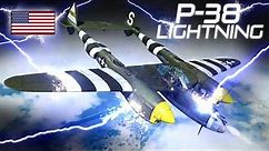 Lockheed P-38 Lightning | Dogfight | World War II Normandy | IL-2 Great Battles |