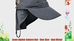 Lowe Alpine Sahara Hat - One Size - Gun Metal