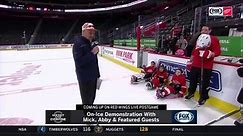 Hockey is for Everyone on-ice demonstration