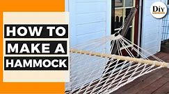 How to Make a Hammock - Step by Step Instructions