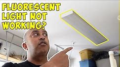 How to fix "ANY" fluorescent Light | Ballast Replacement
