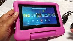 How to lock volume on Fire Kids tablet to protect child's hearing