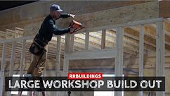 Large Workshop Buildout Part 2 Installing Floor Joist