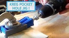 How to Use a Kreg Pocket Hole Jig with Product Review
