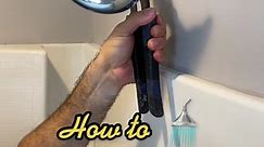 #howto install a rainfall shower head without scratching the pipe 🫣 #bathroom #plumbing #tutorial #crescent #z2 #tools #fyp #homedepot #ilearnedontiktok #pro @crescent_tool #shower