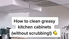 How to clean greasy kitchen cabinets without scrubbing ? Cleaning lady home hacks and tricks You may not know ThisIsWhyWeClean www.thisiswhyweclean.com Credits to @worldsnap2560 #cleaning services#maids#Cleaning#house cleaning#window cleaner #thisiswhyweclean#hometips#cleaning#lifehacks#homehacks#hometips#caledonontario#palgrave#bolton#caledon | This Is Why We Clean