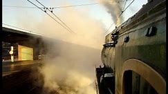 Australian steam locomotive 3801 cab ride - Sydney to Hornsby - July 1998