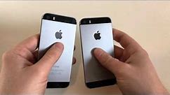 Apple iPhone SE vs iPhone 5s - From the outside