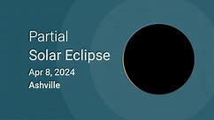 Eclipses visible in Ashville, Ohio, USA – Apr 8, 2024 Solar Eclipse