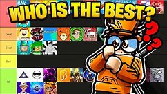 TIERR RANKING MAD CITY YOUTUBERS (WHO IS THE BEST?)