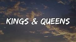 Ava Max - Kings & Queens (1 Hour Lyrics)