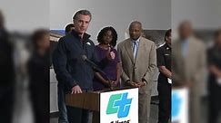 California Gov. Newsom, L.A. Mayor Karen Bass hold press conference to discuss 10 Freeway fire response, updates