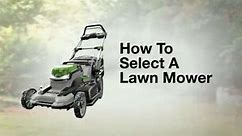 How To Select A Walk Behind Mower