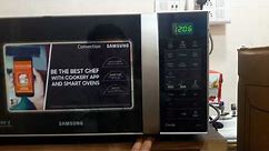 How to use Samsung 21 L Convection Microwave Oven (CE73JD/XTL, Black) full demo