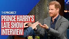Prince Harry's Late Show Interview