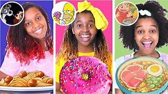 Eating CARTOON FOOD For A Day - Onyx Life