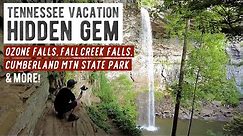 Chasing Waterfalls in Tennessee | We Think Crossville TN is a HIDDEN GEM | Travel Vlog 2022