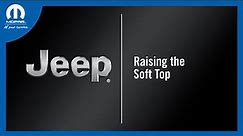 Raising Soft Top | How To | 2024 Jeep Wrangler
