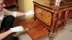 Demonstration of the Roentgens' Dressing Table (Poudreuse)