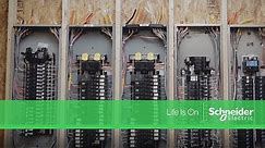 Our Square D™ Load Centers install up to 37% faster