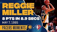 Reggie Miller's 8 points in 8.9 seconds to beat the Knicks - Complete Video | Indiana Pacers