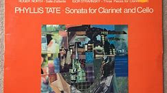 Phyllis Tate / Richard Rodney Bennett / Arnold Cooke / Roger North / Igor Stravinsky - Contemporary Clarinet Volume 1