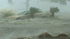 Hurricane Katrina Historic Storm Surge Video - Gulfport, Mississippi