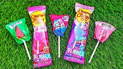 Lollipops Unpacking ASMR🍭 Chupa Chups Big Babol, Alpenliebe Lollipop, Watermelon Lollipop