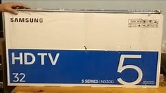 Unboxing Samsung N5300 Smart TV