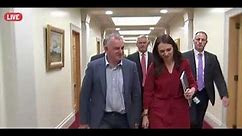 Jacinda Ardern, NZ's new PM walks to press conference