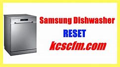 How to Reset Samsung Dishwasher [In 2 Minute]