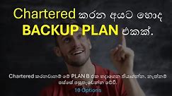 Backup plan for CA : Plan B