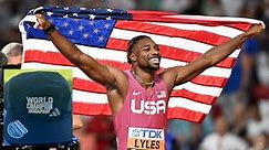 How to purchase Noah Lyles' World Champion hat? A look at the price of the hat designed to honor the American's gold medals at World Championships