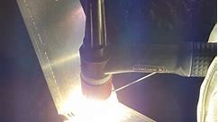 A little weld shot on a new project. #serenity #time #instamood #smooth #hitman | Whatley Metal Works LLC