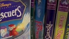 Recalled RESCUERS VHS - 8/4/2023 Disney VHS Haul part 2