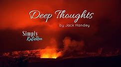 Deep Thoughts by Jack Handey