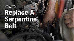 How to Replace a Serpentine Belt