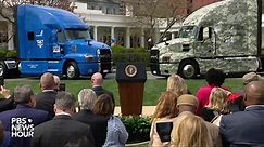 WATCH LIVE: Biden delivers remarks on the trucking plan to strengthen nation's supply chains