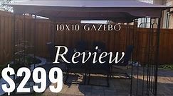 Gazebo for Patio and Backyard - Review - Style Selections 10 x10