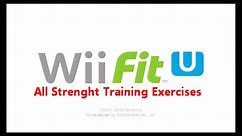 Wii Fit U: All Strength Training Exercises (Nintendo Wii U)