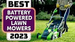 Best Cordless Lawn Mower - Top 10 Best Battery-Powered Lawn Mowers in 2023