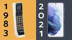 Evolution of Mobile Phones 1983-2020