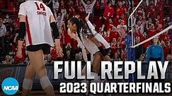 Wisconsin vs. Oregon: 2023 NCAA volleyball tournament quarterfinals | FULL REPLAY